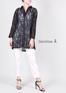 蕾絲的別樣風(fēng)情 Carolina王蕾絲服飾的優(yōu)雅詮釋